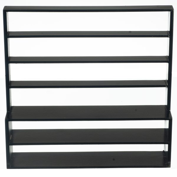 STORE SHELF/BLACK