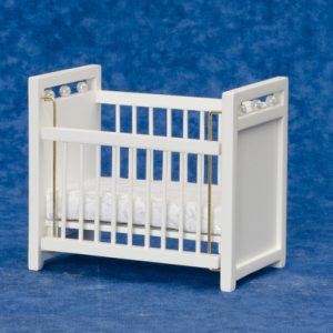 WHITE CRIB/WHITE/CB