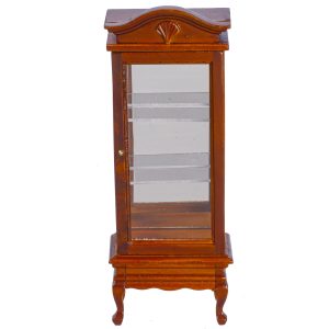 DISPLAY CABINET/WALNUT