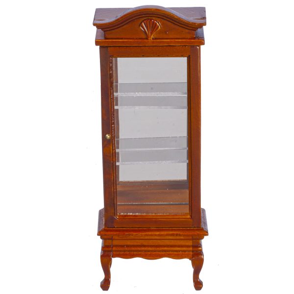 DISPLAY CABINET/WALNUT