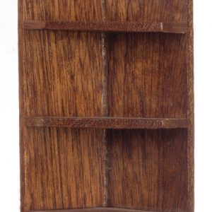 CORNER SHELF/WALNUT