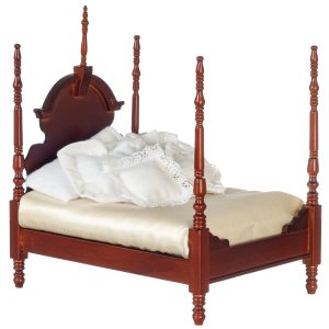4 POSTER BED/WALNUT/CB