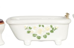 YELLOW FORAL BATH ST/3/C