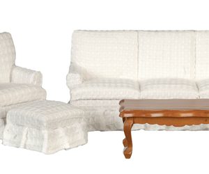 LIVING RM.SET/4/WH/WAL/CS