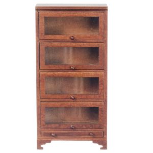 BOOKCASE/4 GLASS DOORS/WA
