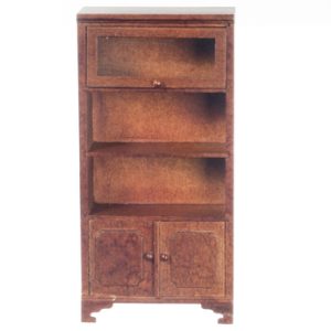 BOOKCASE/1 GLASS DOOR/WA