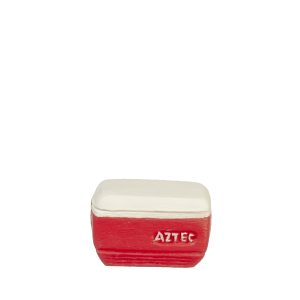 SMALL COOLER WITH LID/RED