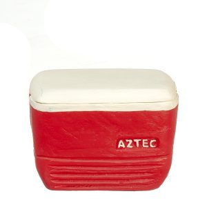 LARGE COOLER W/LID/RED