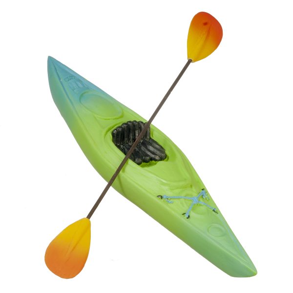 KAYAK AND PADDLE