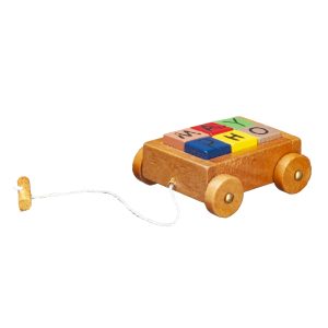 WAGON WITH BLOCKS