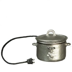 ELECTRIC CROCKPOT/SILVER