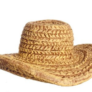 POLYRESIN STRAW HAT