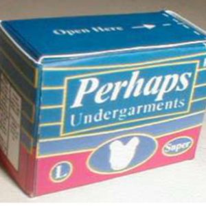 PERHAPS UNDERGARMENTSBOX