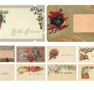 VICTORIAN CALLING CARDS