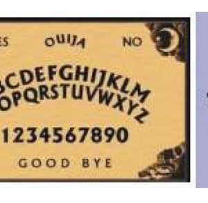 OUIJA BOARD AND PUCK