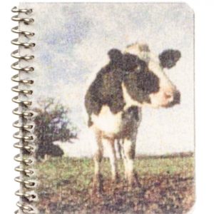 COW SPIRAL NOTEBOOK