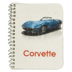 CORVETTE SPIRAL NOTEBOOK