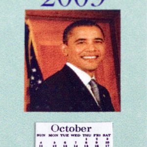 2009 OBAMA CALENDAR