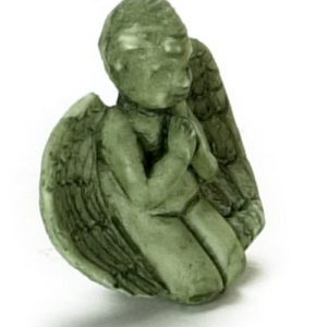 PRAYING CHERUB/2/GREEN