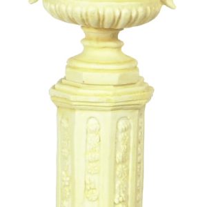 URN/IVORY ANCIENT W/BASE