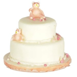 TEDDY BEAR CAKE/2pcs