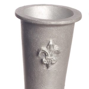 PLANT STAND/SILVER/ROUND