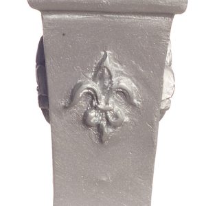 PLANT STAND/SILVER/SQUARE