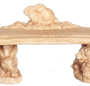 RABBIT BENCH/TAN/2pcs