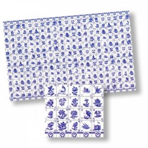1/2in TILE/BLUE DELFT
