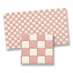 1/2in.PINK/WH.SQ.TILE