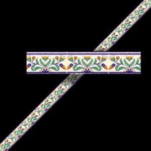 1/2in FAUX MARBLE BORDER