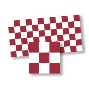 MOSAIC TILE/RED SQUARE