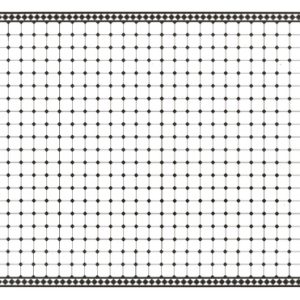 MOSAIC TILE/BK.RHOMBUSXL