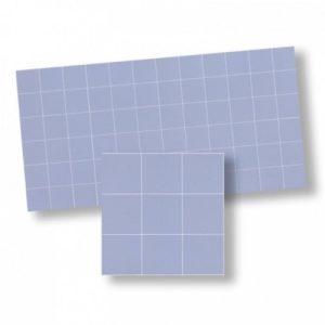 MOSAIC TILE/VICT.FLR/BLUE