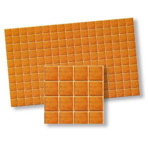 PLAIN WALL TILE/ORANGE