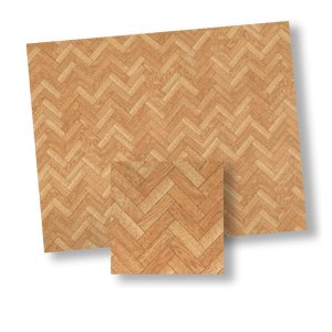 FAUX WOOD CHEVRON FLOOR