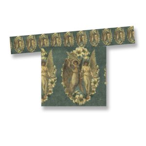 FLORAL WALLPAPER BORDER