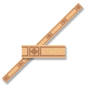 FAUX PARQUET FLOOR BORDER