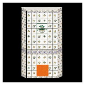 MOSAIC FIREPLACE/2