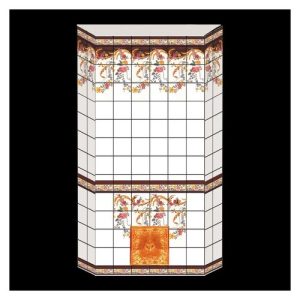 MOSAIC FIREPLACE/2