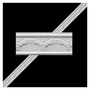 WHITE WALL MOLDING