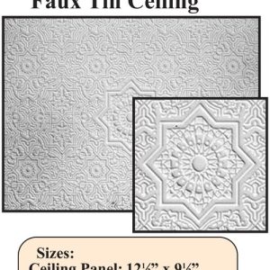 FAUX TIN CEILING PANEL