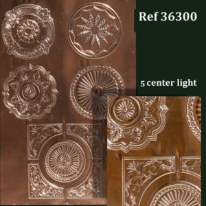 6 COPPER CENTER LIGHT