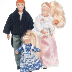 4pc VICT.DOLL FAMILY/BLON