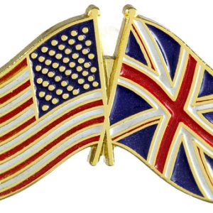 U.S./U.K.FLAG PINS(