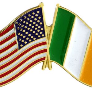U.S./IRELAND FLAG PIN(