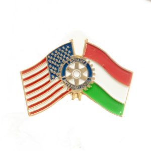U.S./HUNGARY ROTARY PIN(