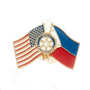 U.S./PHILIPPINES ROT PIN(