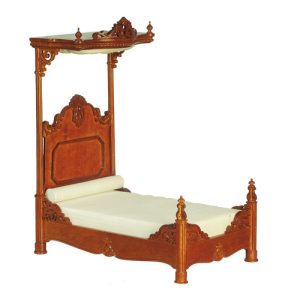 VICTORIAN BED/WALNUT
