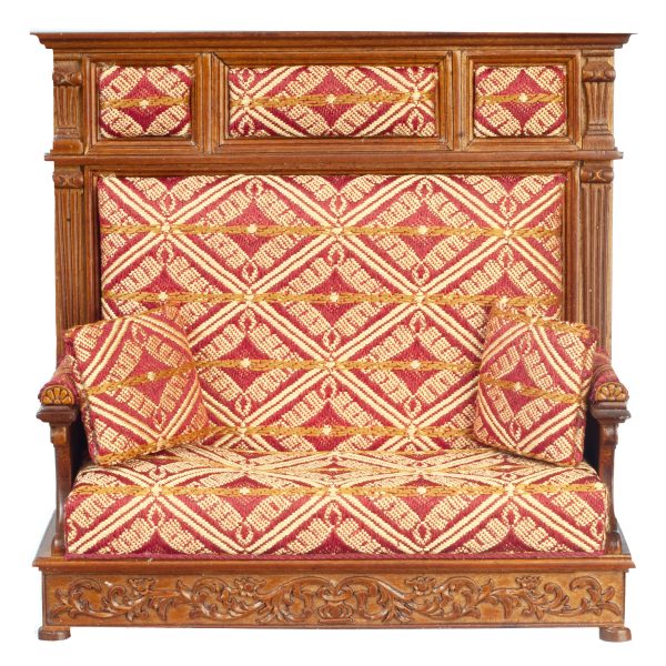 TUDOR BENCH/WALNUT